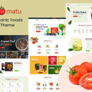 Tomatu  - Organic Food WP
